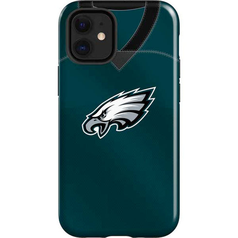 NFL Philadelphia Eagles Team Jersey iPhone 12 Mini Impact Case